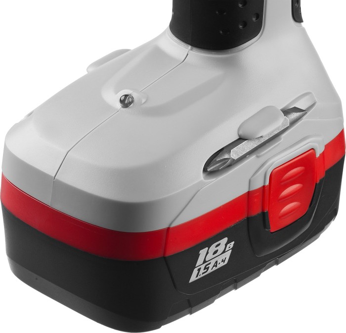 ЗУБР Ni-Cd, 18 В, 2 АКБ, дрель-шуруповерт ЗДА-18-2 КИН Профессионал