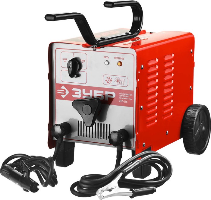 ЗУБР 60-250 А, ММА, электрод 2-5 мм, ПН-10%, сварочный трансформатор ЗТС-250