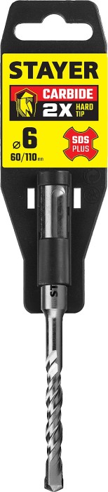STAYER 6 x 110 мм, бур SDS-plus 2930-110-06_z02