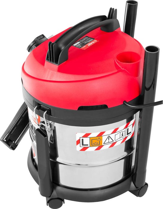 ЗУБР 1400 Вт, пылесос строительный ПУ-20-1400 М3 Мастер