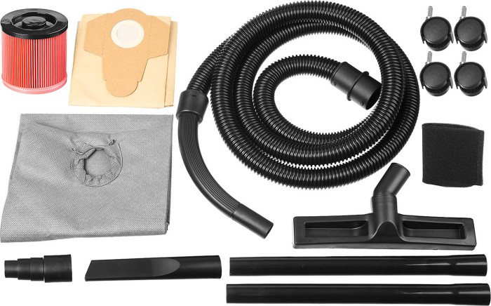 ЗУБР 1400 Вт, пылесос строительный ПУ-20-1400 М3 Мастер