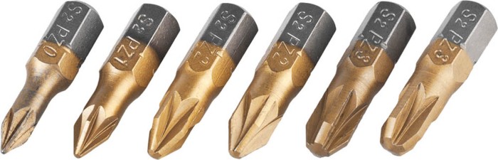 JCB 6 шт, набор бит JPL002