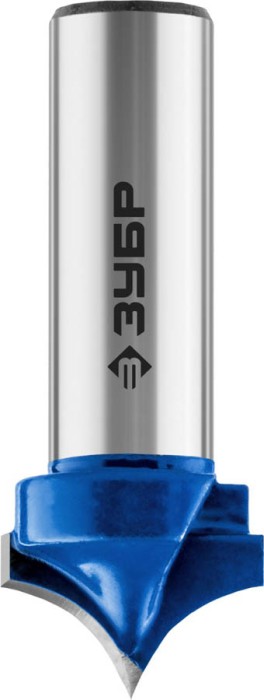 ЗУБР 19 x 13 мм, радиус 10 мм, фреза пазовая фасонная №4 28743-19-13 Профессионал