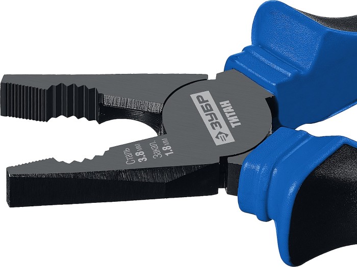 ЗУБР 180 мм, плоскогубцы комбинированные Титан 22015-1-18_z02 Профессионал