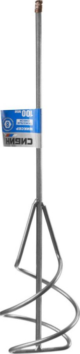 СИБИН 100х450 мм, шестигранный хвостовик, миксер для песчано-гравийных смесей 06048-10-45