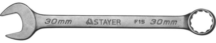 STAYER 30 мм, комбинированный гаечный ключ 27085-30