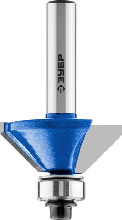 ЗУБР 31.8 x 13 мм, угол 45°, фреза кромочная калевочная(фасочная) №9 28711-31.8 Профессионал