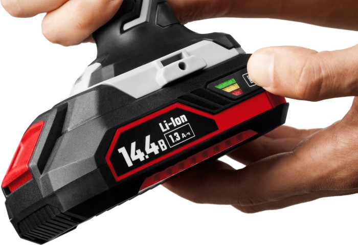 ЗУБР Li-Ion, 14.4 В, кейс, 2 АКБ, дрель-шуруповерт ДШЛ-141 КН Стандарт