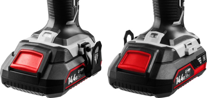 ЗУБР Li-Ion, 14.4 В, кейс, 2 АКБ, дрель-шуруповерт ДШЛ-141 КН Стандарт