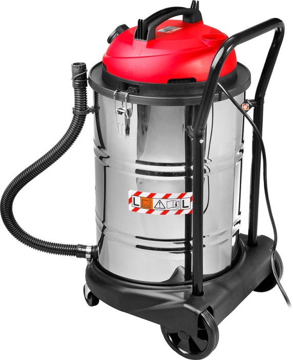 ЗУБР 1400 Вт, пылесос строительный ПУ-60-1400 М4 Мастер