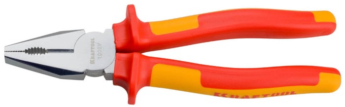 KRAFTOOL 200 мм, Cr-Mo, плоскогубцы хромированные 2202-1-20_z01