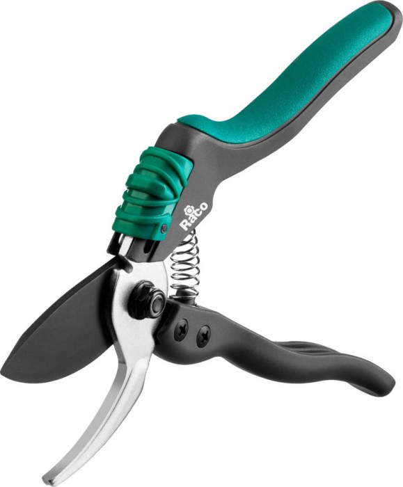 RACO 205 мм, со специальными эргономичными двухкомпонентными рукоятками армированными фиберглассом, секатор 4206-53/S162
