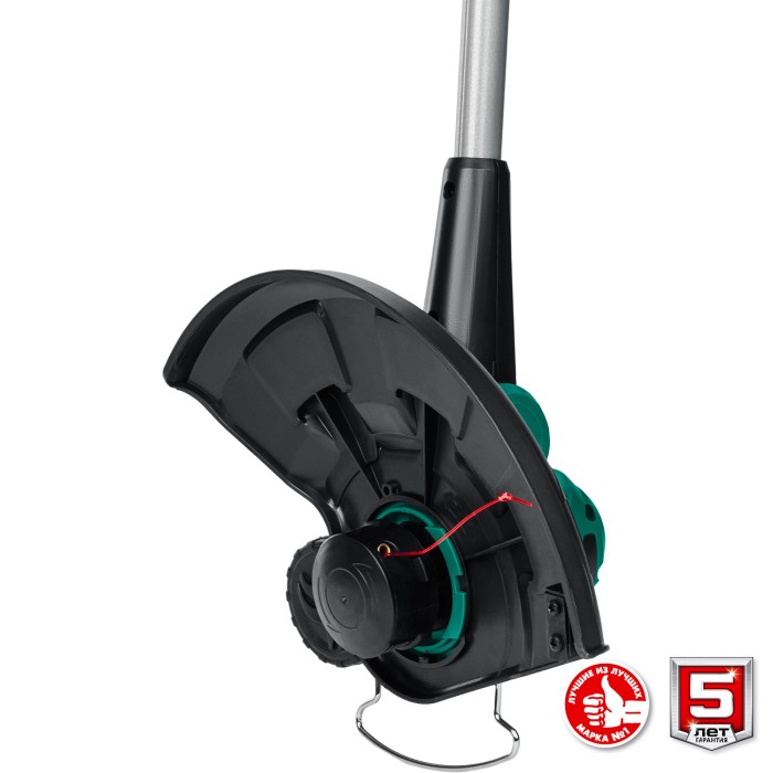 ЗУБР 18В, 1 АКБ (2Ач), аккумуляторный триммер ТА-185-21 Мастер