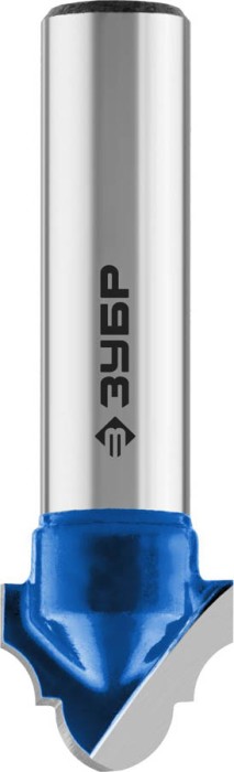 ЗУБР 12.7 x 10 мм, радиус 2.4 мм, фреза пазовая фасонная №6 28745-12.7 Профессионал