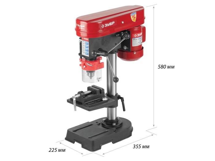 ЗУБР   350 Вт, 13 мм, вертикально - сверлильный станок (ЗСС-350)