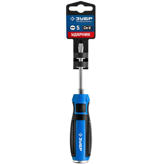 ЗУБР SL5х75 мм, отвертка ударная 25271-5