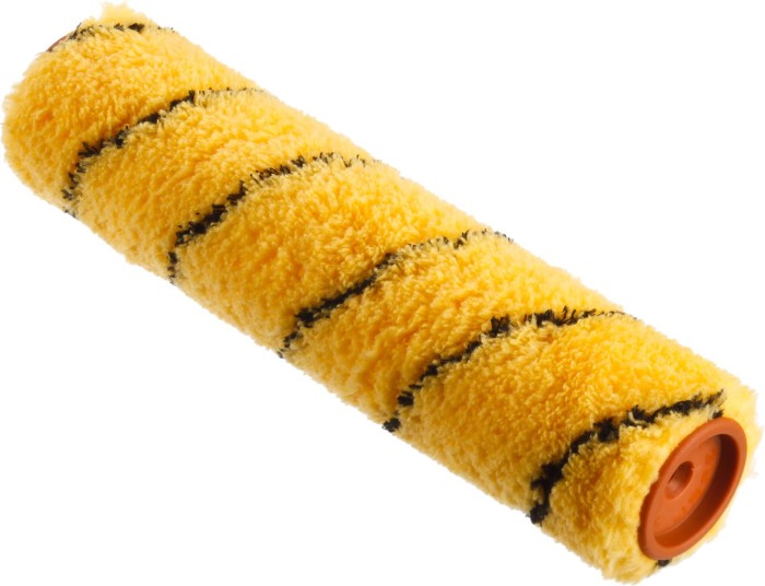 ЗУБР 240 мм, для ровных поверхностей, полиэстр, ворс 12 мм, бюгель, ролик сменный 02518-24