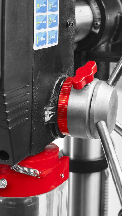 ЗУБР 550 Вт, 1,5-16 мм, 100 мм, станок радиально-сверлильный ЗСС-550 Мастер