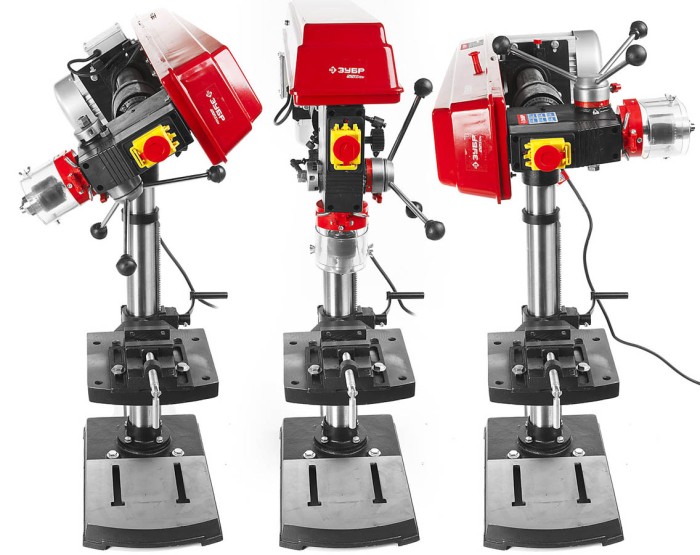 ЗУБР 550 Вт, 1,5-16 мм, 100 мм, станок радиально-сверлильный ЗСС-550 Мастер