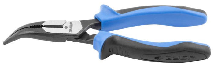 ЗУБР 160 мм, тонкогубцы изогнутые ТИТАН 2207-4-16