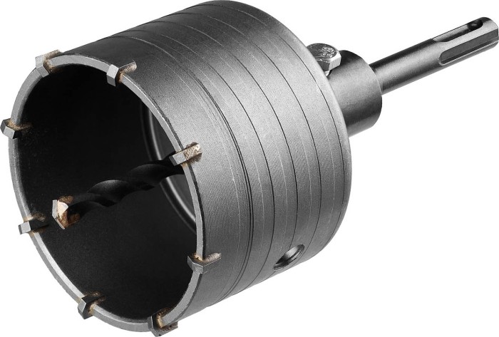 СИБИН Ø 80 мм, коронка по бетону с державкой 29216-80