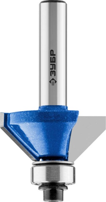 ЗУБР 30.2 x 13 мм, угол 45°, фреза кромочная калевочная(фасочная) №9 28711-30.2 Профессионал