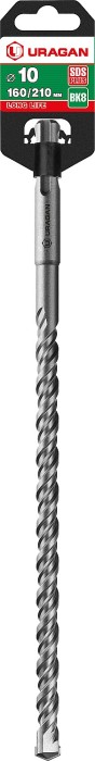 URAGAN  12 x 210 мм, SDS-Plus, бур по бетону 29311-210-12