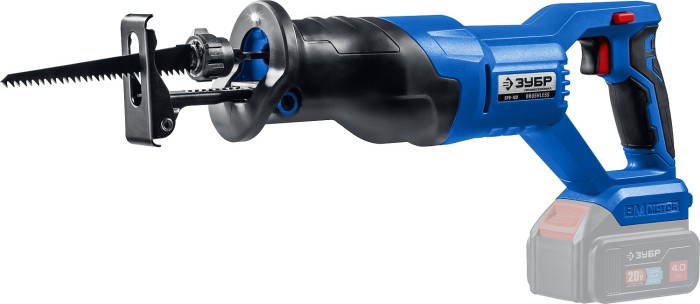 ЗУБР 20В, без АКБ, в коробке, бесщеточная пила сабельная SPB-180 Профессионал