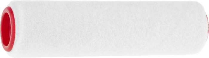 ЗУБР 150 мм, шерсть, ворс 4 мм, ручка 6 мм, Ø32 мм, ролик сменный ВЕЛЮР 02535-15 Эксперт