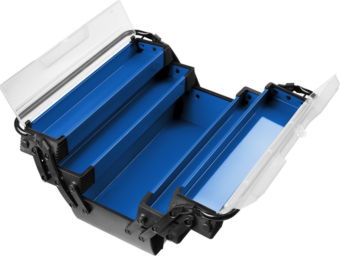 ЗУБР 454 х 230 х 210 мм (18"), металлический, ящик для инструмента "ДОКА-18" 38163-18_z01