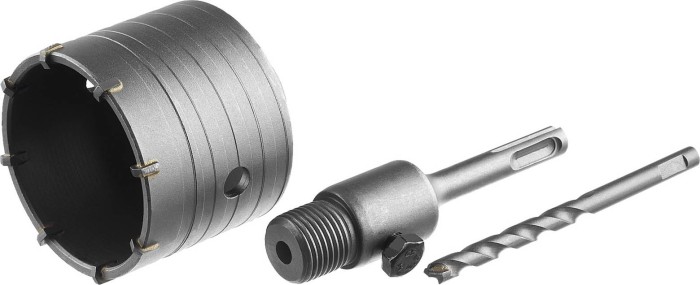 СИБИН Ø 73 мм, коронка по бетону с державкой 29216-73