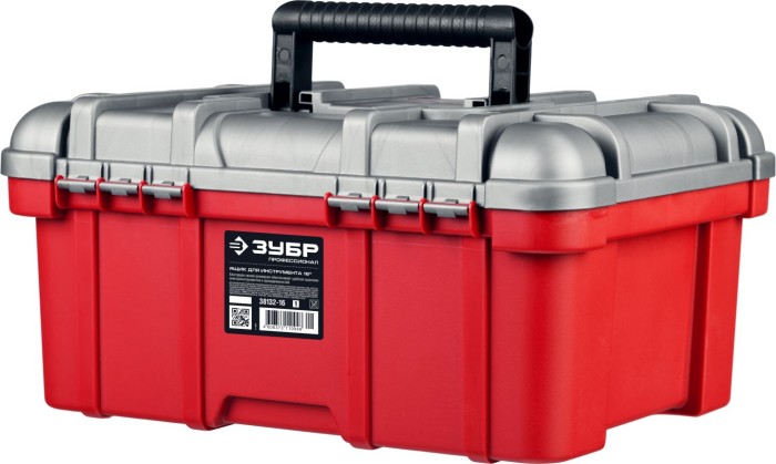 ЗУБР 420 х 205 х 330 мм (16"), пластиковый, ящик для инструмента "ИСТРА-16" 38132-16_z01