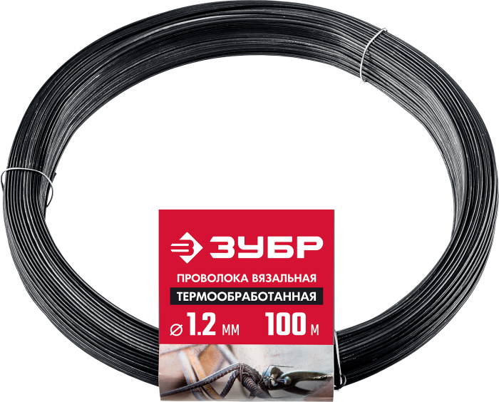 ЗУБР 1.2 мм, 100 м, проволока вязальная термообработанная 305415-12 Мастер