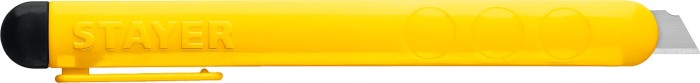 STAYER 9 мм, сегментированное лезвие, нож QUICK-9 0901_z01