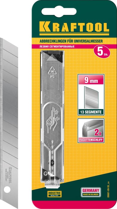 KRAFTOOL 9 мм, лезвия сегментированные 09601-09-S5_z01