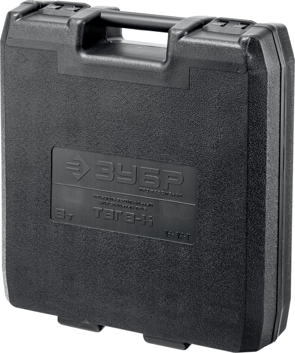 ЗУБР 8 т, кейс, трубогиб гидравлический с ручным приводом ТВГ-8-K 43078-08-K_z01 Профессионал