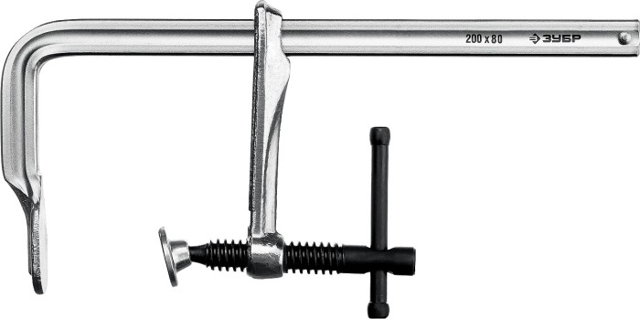 ЗУБР F 200х80 мм, струбцина 32157-080-200