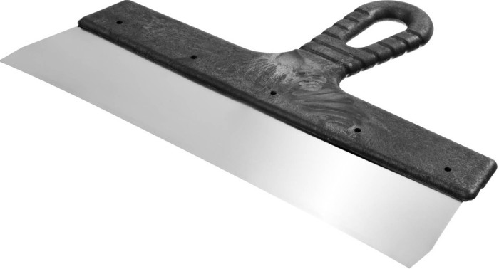 СИБИН 300 мм, нержавеющая полотно, пластмассовая рукоятка, шпатель фасадный 10079-300_z01