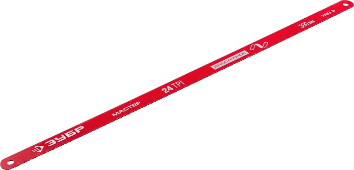 ЗУБР 24 TPI, 300 мм, 10 шт., полотно для ножовки по металлу 15853-24-10_z01 Мастер