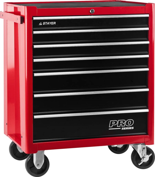 STAYER 7 ящиков, 688х458х885мм, тележка инструментальная 38907-7