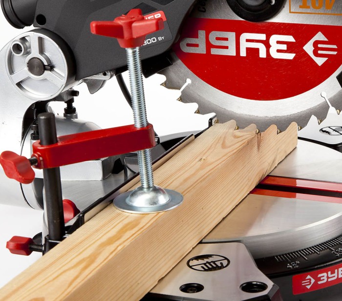 ЗУБР 1900 Вт, 305х30 мм, пила торцовочная комбинированная ЗПТК-305-1900 Мастер