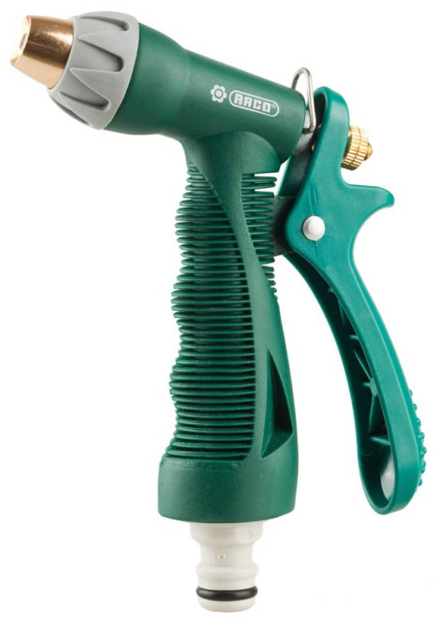 RACO плавная регулировка, курок сзади, металлический с TPR, пистолет поливочный 350C 4255-55/350C-30