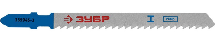 ЗУБР по алюминию, цветному металлу, EU-хвостовик, шаг 3 мм, 75 мм, 2 шт., полотно эл/лобзика 155945-3_z01 Эксперт