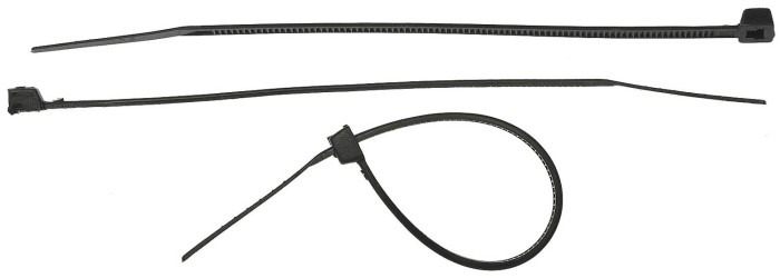 ЗУБР 300х3.6 мм, 50 шт., хомуты нейлоновые черные 4-309037-36-300 Профессионал