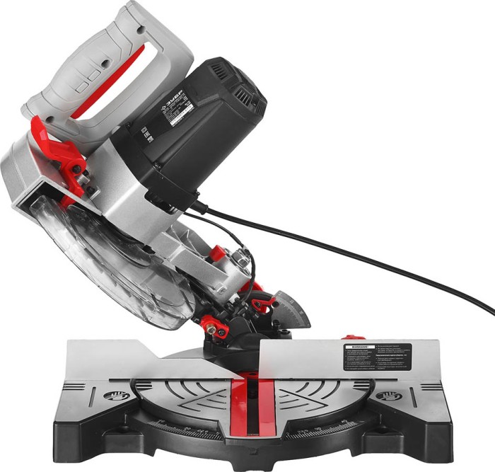 ЗУБР 1300 Вт, 210х30 мм, пила торцовочная ЗПТ-210-1400 Л Мастер