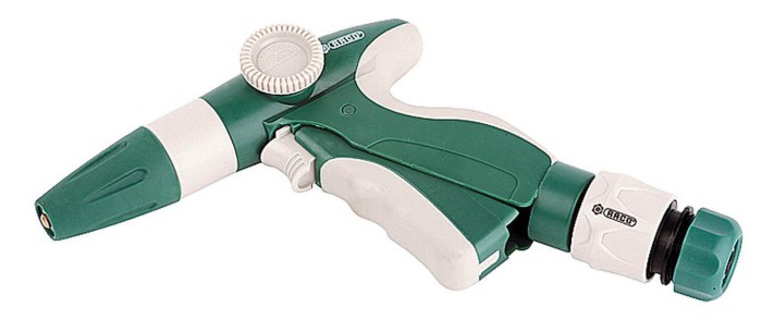 RACO плавная регулировка, курок спереди, с соединителем 1/2&quot;, пластиковый с TPR, пистолет поливочный 431C 4255-55/431C