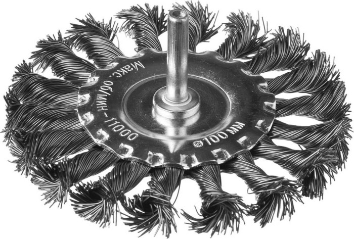 DEXX  100/6 мм, щетка дисковая для дрели 35108-100