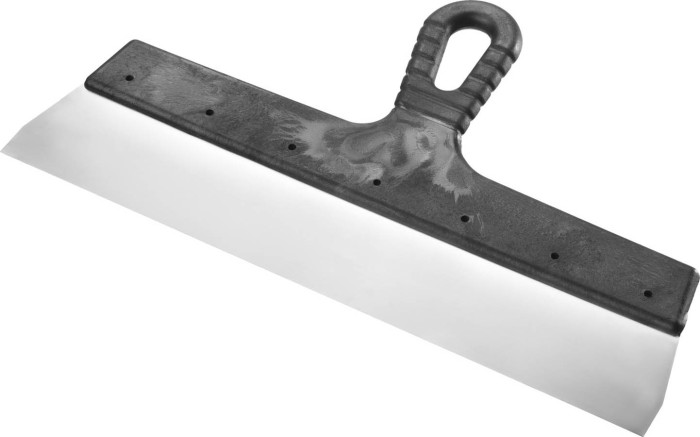 СИБИН 350 мм, нержавеющая полотно, пластмассовая рукоятка, шпатель фасадный 10079-350_z01