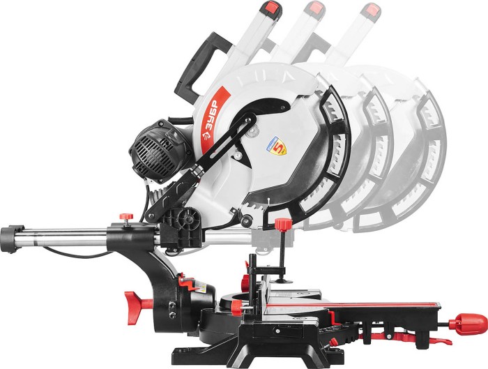 ЗУБР 1800 Вт, 305х30 мм, пила торцовочная ЗПТ-305-1800 ПЛР Мастер