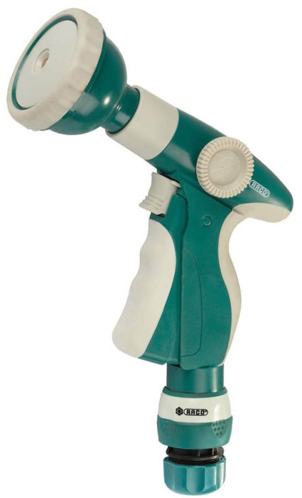 RACO 4 режима, курок спереди, с соединителем 1/2&quot;, пластиковый с TPR, пистолет поливочный 434C 4255-55/434C